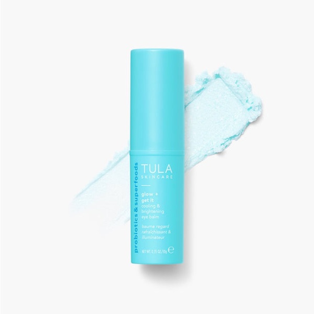 NEW TULA “glow + get it” cooling and brightening eye balm